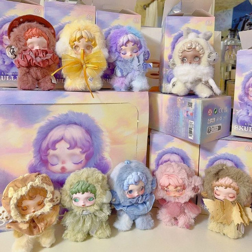 خرید اسکول پاندا آویز پولیشی مدل طلوع Dawn | Skullpanda L'impressionnisme Plush Pendant اورجینال پاپ مارت