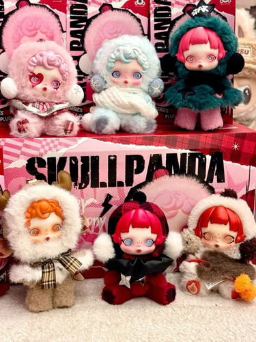 عروسک اِسکول پاندا اورجینال پاپ مارت | Skullpanda Original Pop Mart Blind Box j تحویل فوری تهران